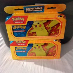 Pokemon Cards In The Containers