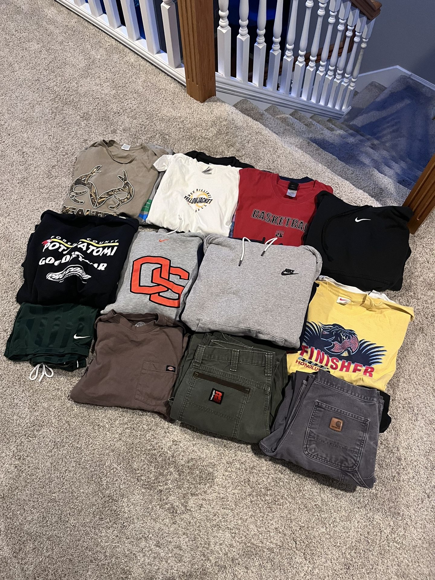 Vintage Clothing Bundle Nike Carhartt Adidas