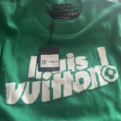 Green knit LV shirts