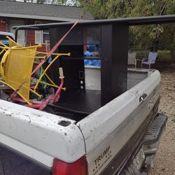 Giant TV Stand Make A Good Garage Workbench All Metal