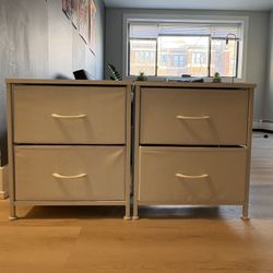 2 White Night Stands In Rogers park
