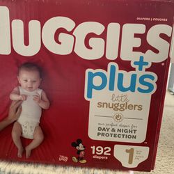 Huggies Plus little Snugglers Size 1