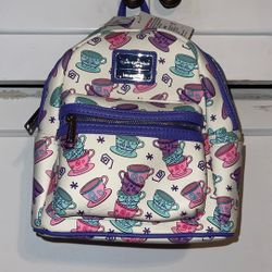 Disney Loungefly Alice In Wonderland Mini Backpack 