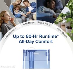 LEVOIT Classic300S Ultrasonic Smart Top Fill Humidifier, Extra Large 6L Quiet Sleep Mode, Night Light,