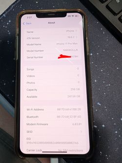 IPjone 11 pro max unlock 256GB