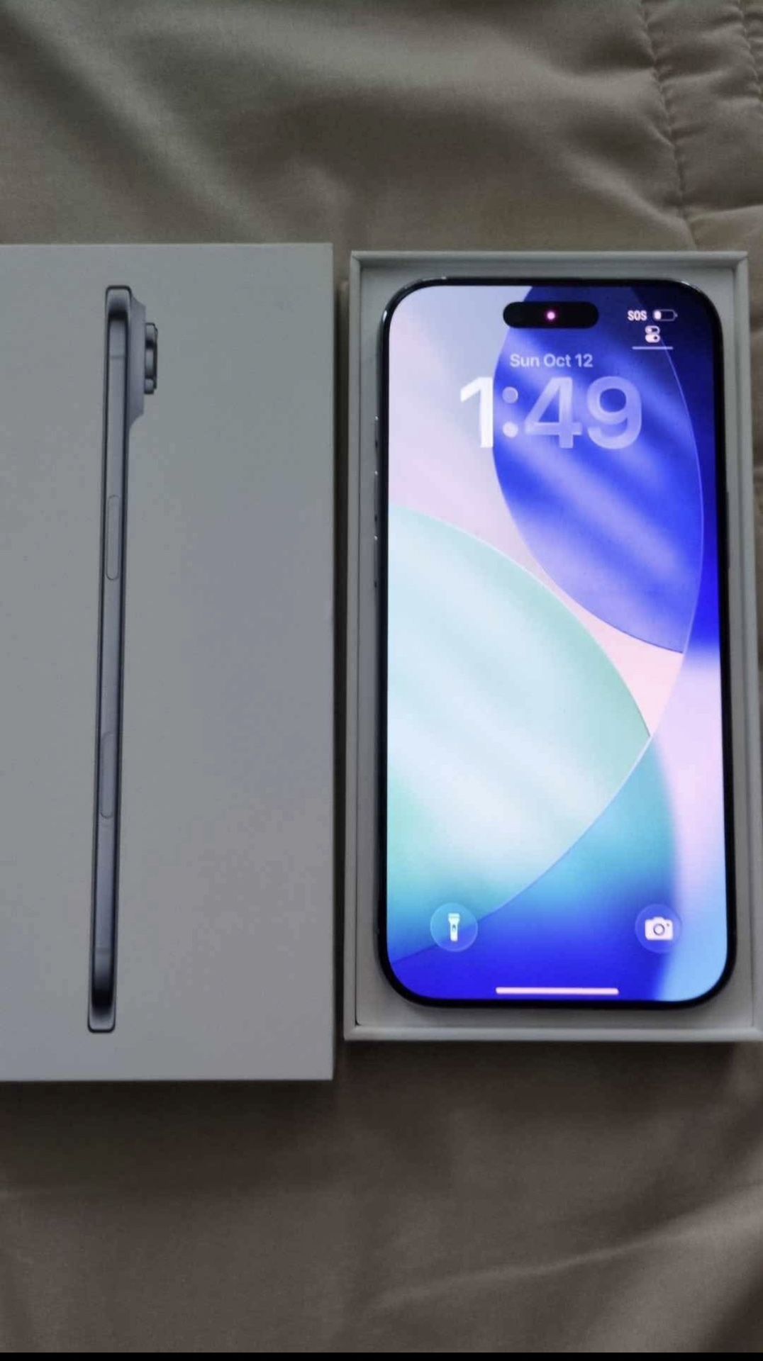 iPhone Air Sky Blue Verizon 256gb