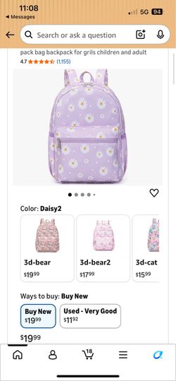 Girls backpack