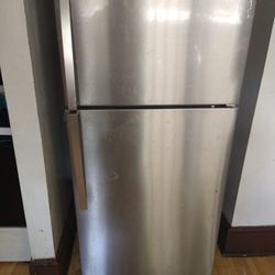 Stainless Steel Whirlpool Refrigerator 