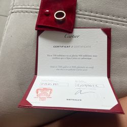 Love Ring Cartier Rose Gold 