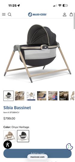 Maxi Cosi Sibia Kindred Collection Bassinet