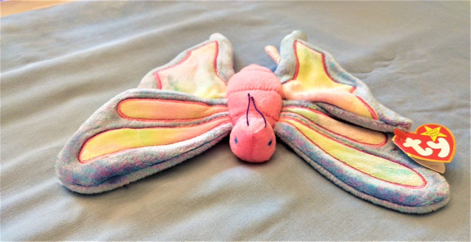 Flitter Beanie Baby butterfly with Gosport and Flight ! errors--