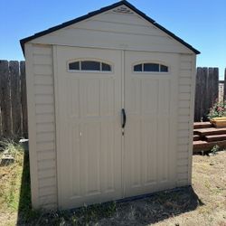 7x7 Rubbermaid Storage Shed