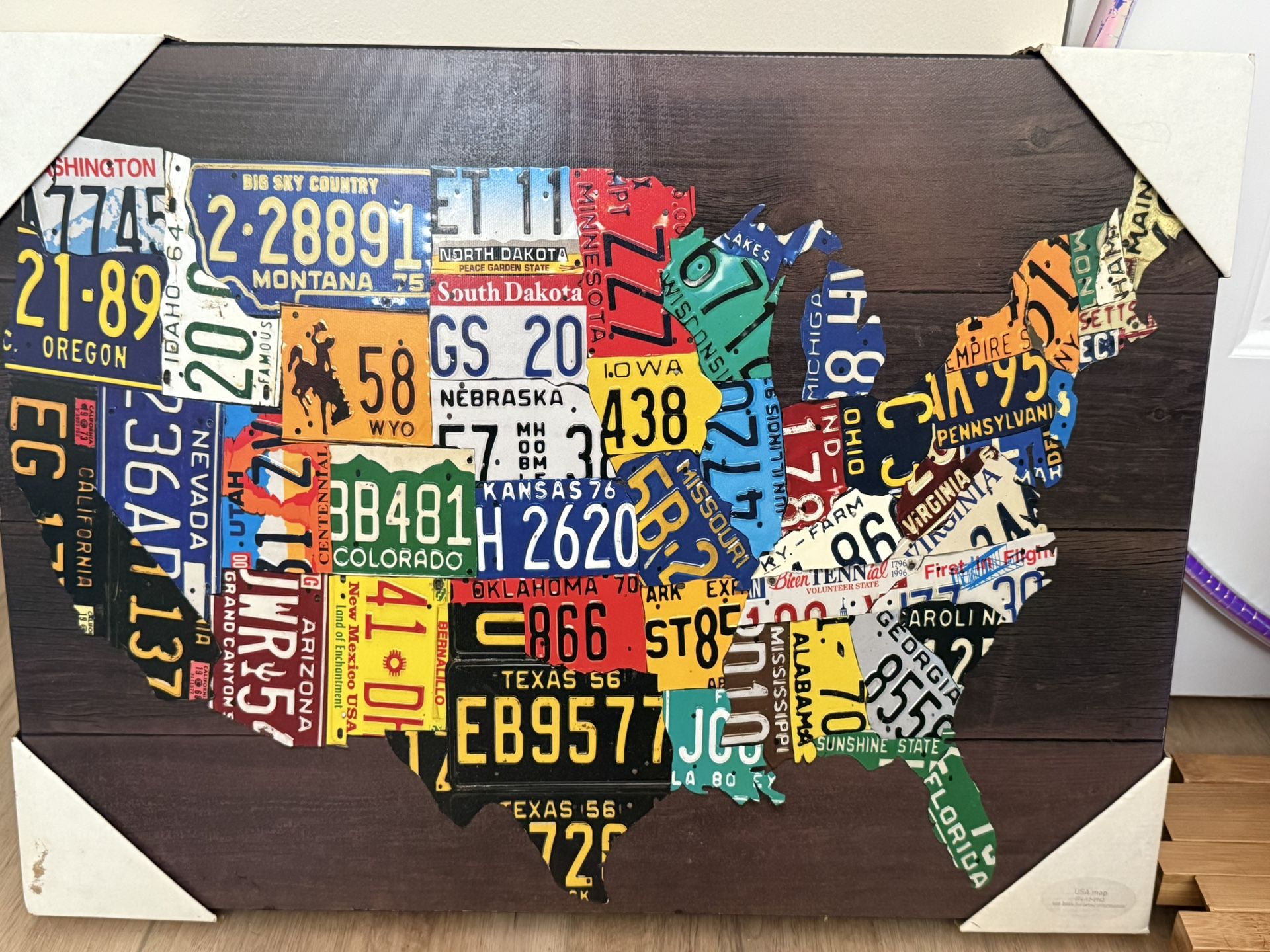 USA Wall Hanging - New In Package