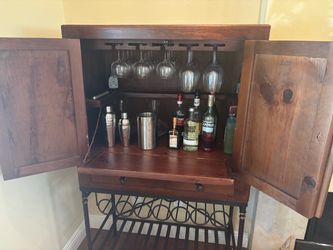 Fantastic Wooden Drinks Cabinet