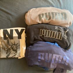 3 Puma Hoodies