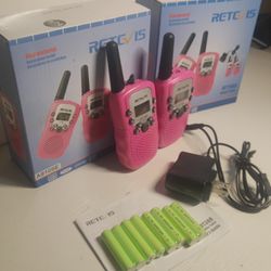 2 Pack Retevis RT388 Wky Talkies For Kids 
