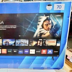 Tv 70 Vizio 4K smart HGTV $55 down on financing free delivery six month warranty