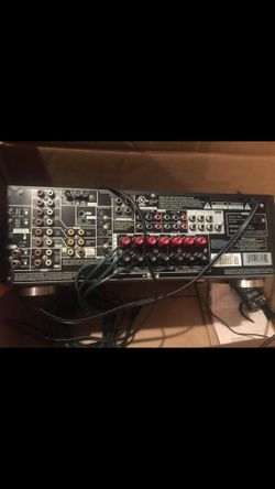 Pioneer stereo receiver surround system with fiber optic audio input