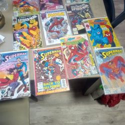 DC Comics And Marvel 11 Collections 