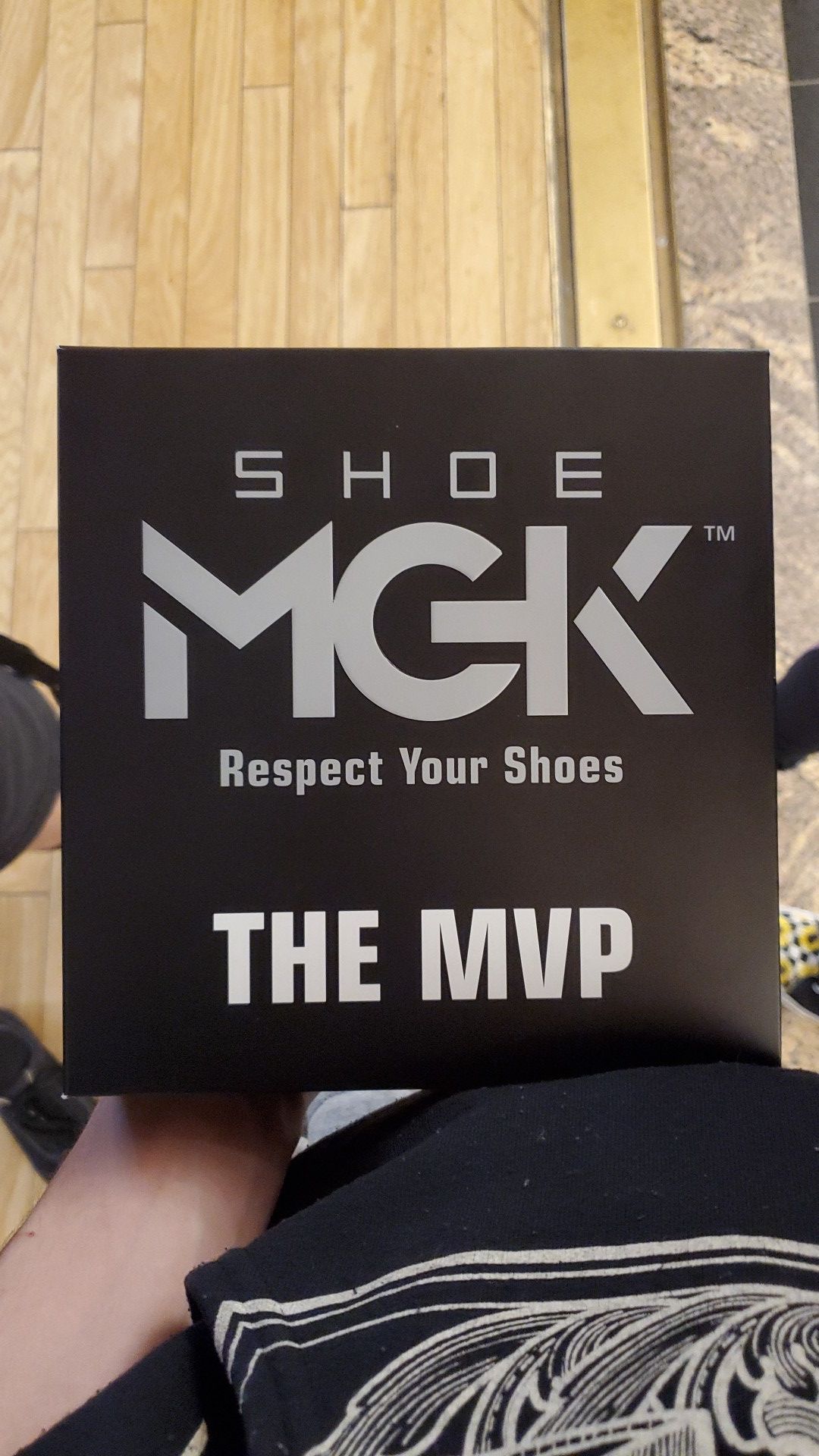 MGK shoe cleaner MVP box
