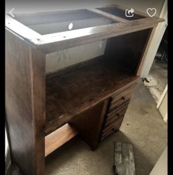 Sedona desk from living spaces. Solid wood!!!