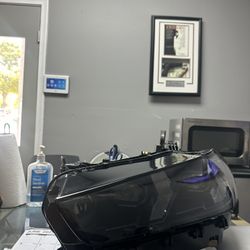 BMW X5 G05 ORIGINAL SHADOWLINE LEFT DRIVER LED HEADLIGHT HOUSING 2024/2025/2026