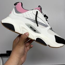 Dior B22 White With Pink 