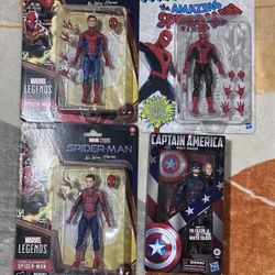 Marvel Spiderman And Captain America Bundle 