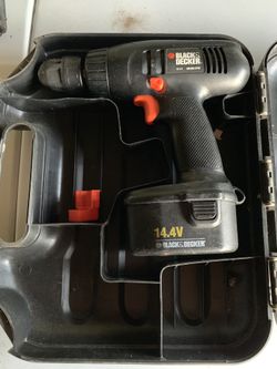 Black & Decker drill