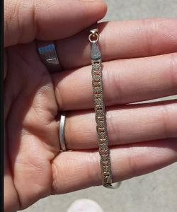 14k Gold Anchor Link Chain