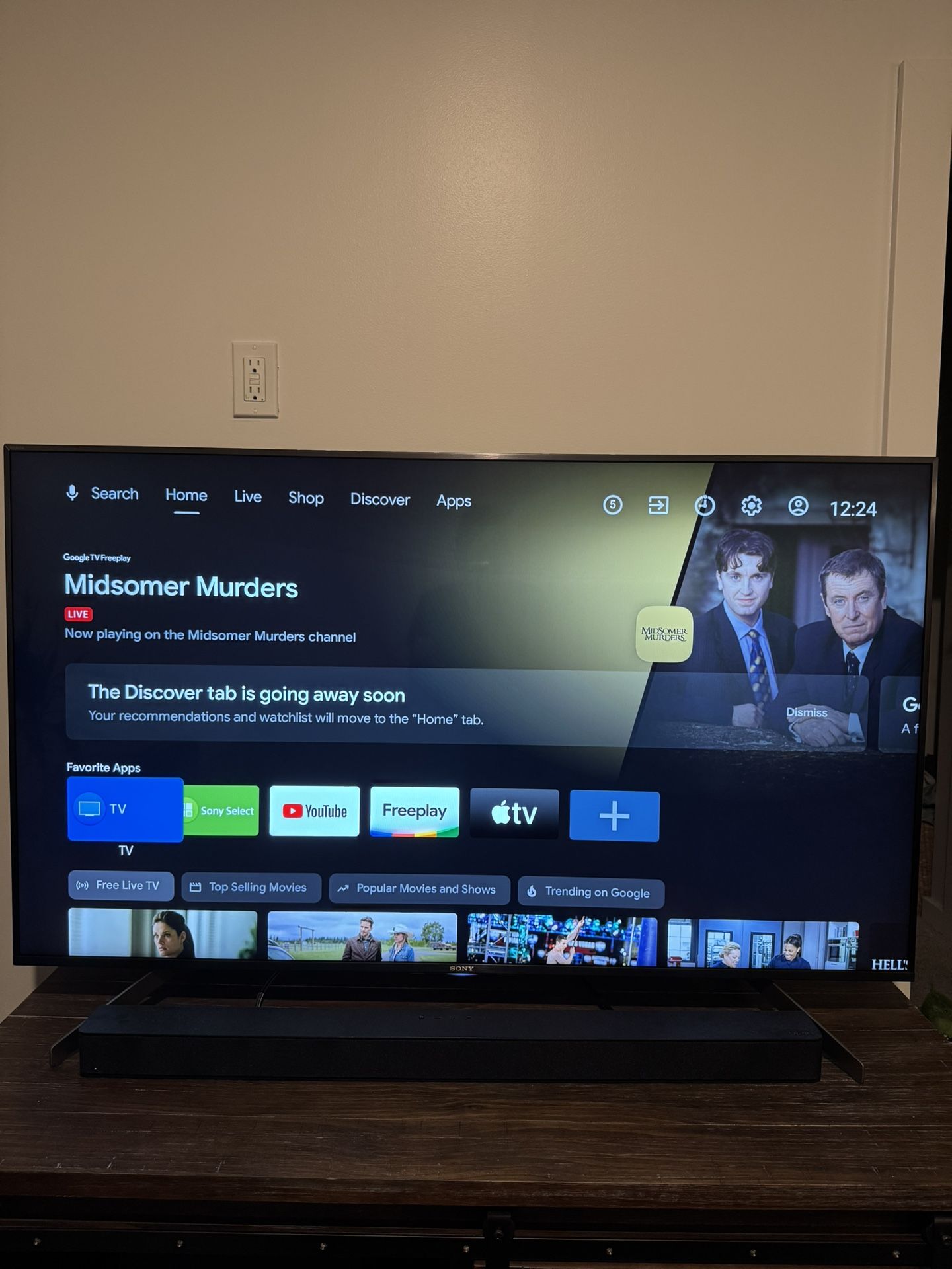 55” Sony Smart TV 4K