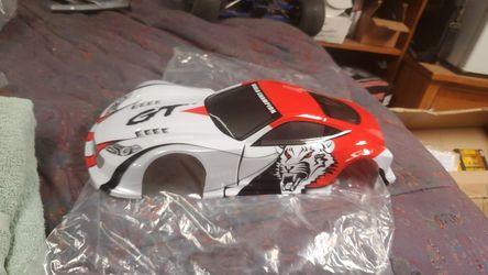 10th scale rc super car body hpi. 4tec. Traxxas 350z