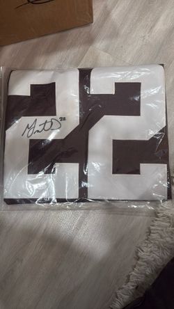Autographed Cleveland Browns Jersey