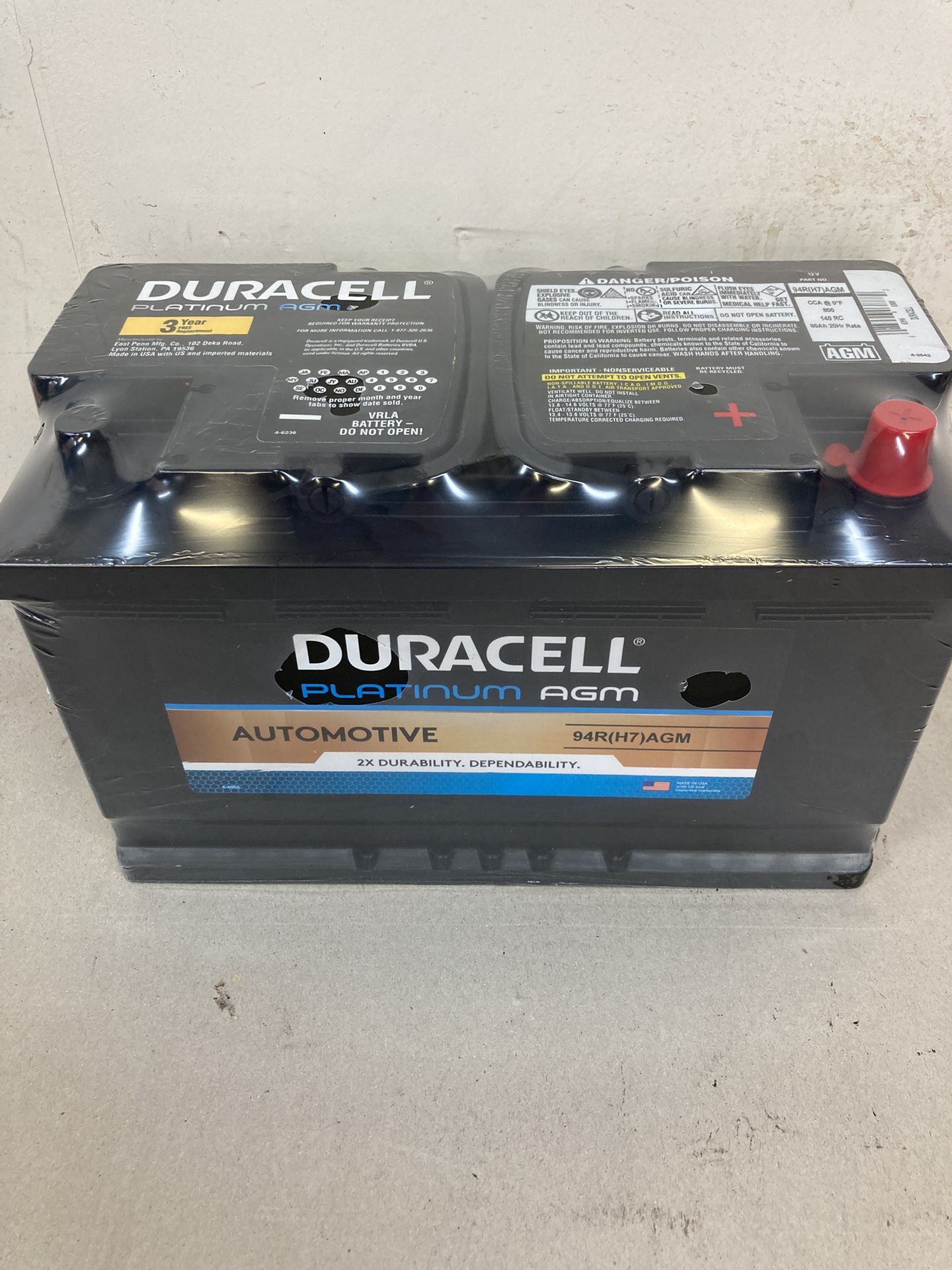 Car batteries