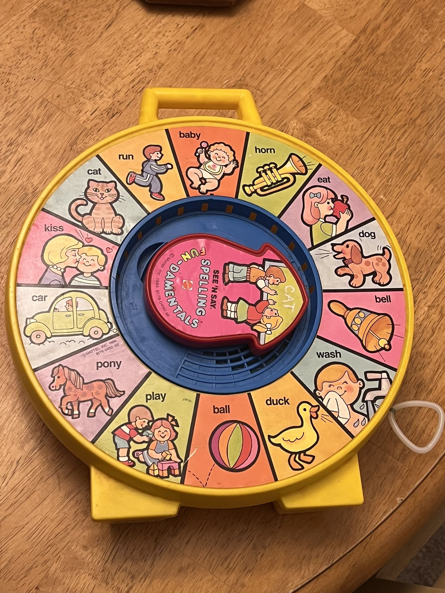 Vintage Mattel See And Say 