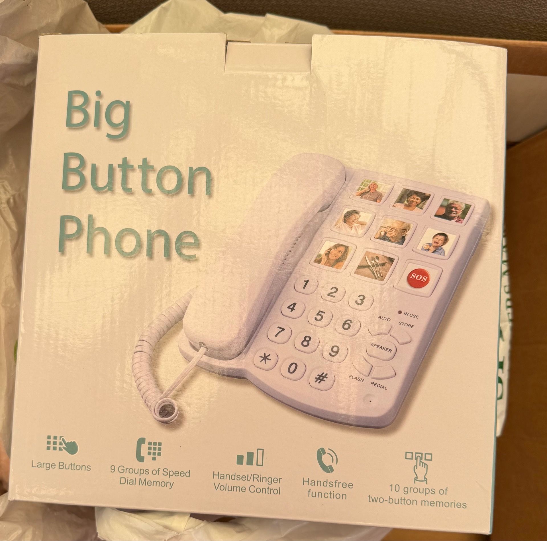 Big button phone