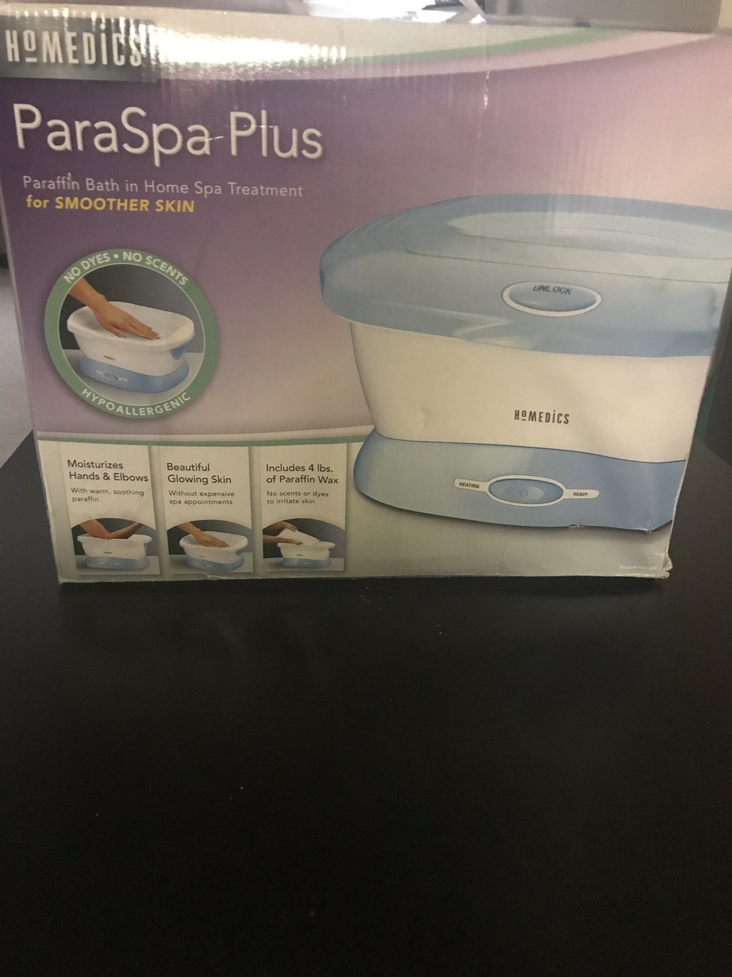 Homedics ParaSpa Plus-paraffin bath