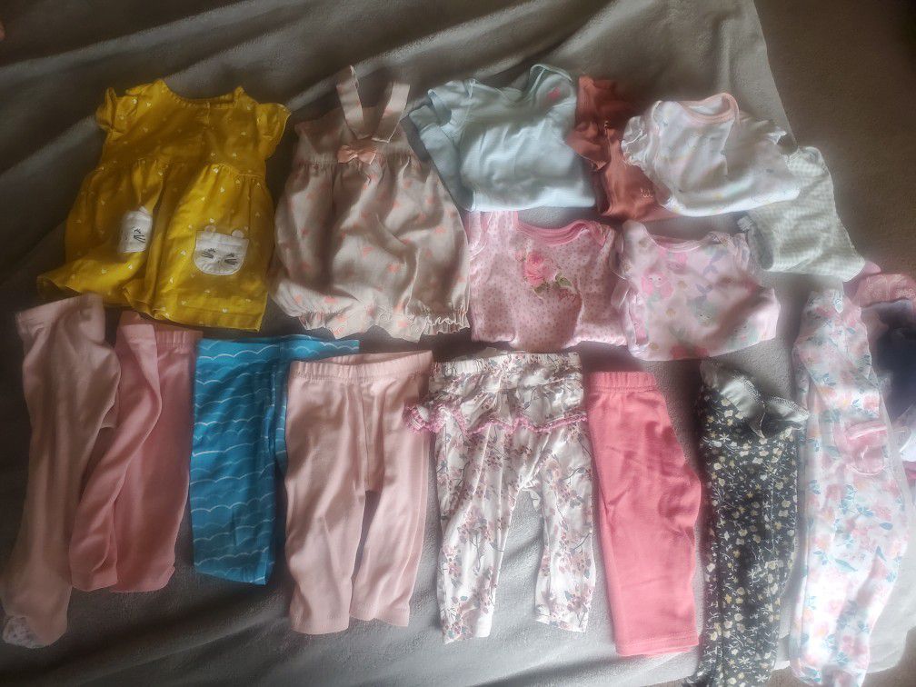 3-6months and 6 -9 Months baby Girl Clothes
