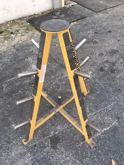 Body master weight tree plate storage for Sale in Doral FL OfferUp