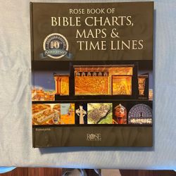 Rose Book Of Bible Charts, Maps & Times Lines