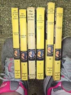 Nancy Drew Books (different volume numbers)