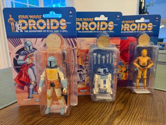 Star Wars Black Series - DROIDS Action figures - Boba Fett / C-3PO / R2-D2