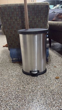 Stainless Steel Garbage Can