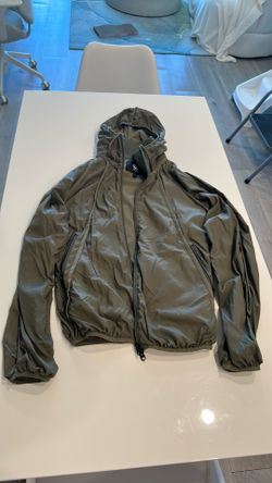 G-Star Raw Olive green zip up nylon jacket - S