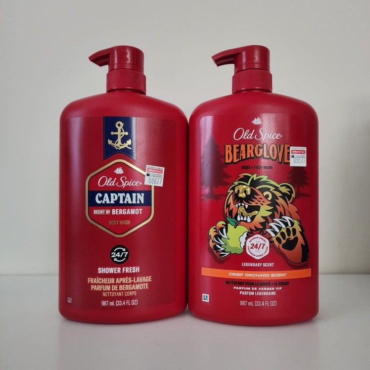 2 Old Spice Body Wash 33.4oz