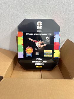 Panini FIFA World Cup 2026 Official Sticker Collection Box – Sealed 🔥⚽