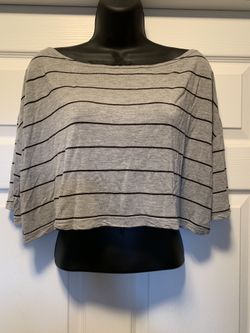 Coolwear off the shoulder crop top.