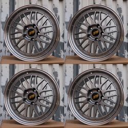 17x7.5 Silver Wheels 5x120 ET35 CB72.6 Fits BMW 3/4/5 Series X1 X3 Camaro Cadillac CTS ATS