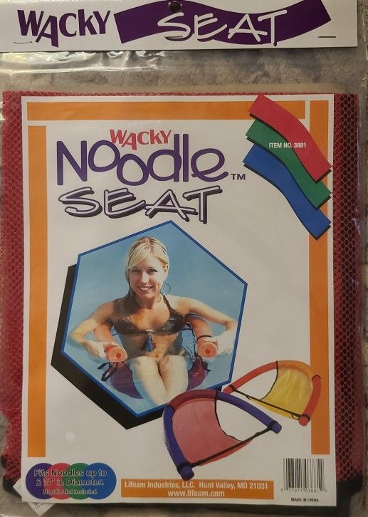 Wacky Noodle pool seat - qty available 4