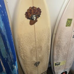 5’8 Chuck Dent Retro Fish